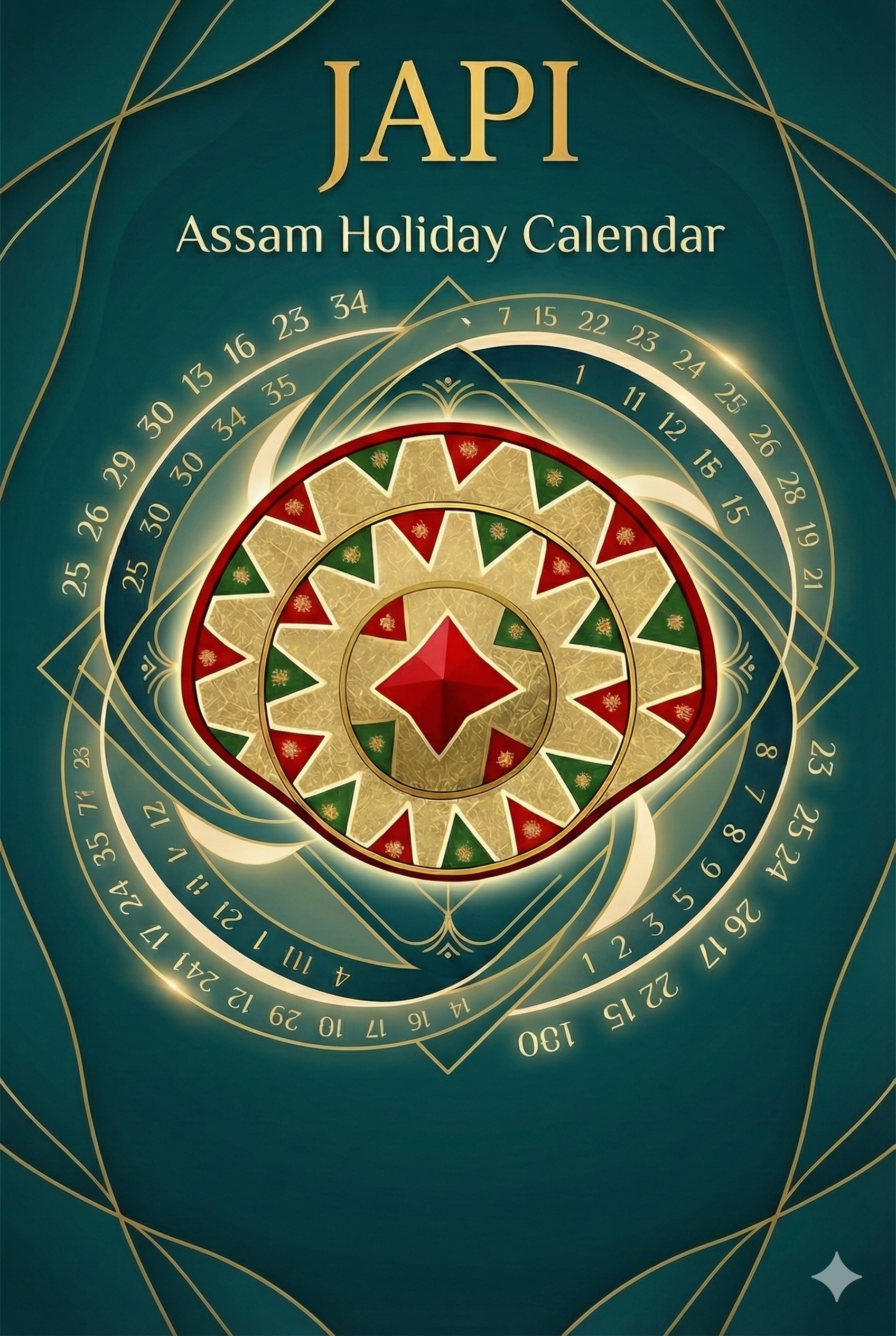 JAPI -Assam Holiday Calendar